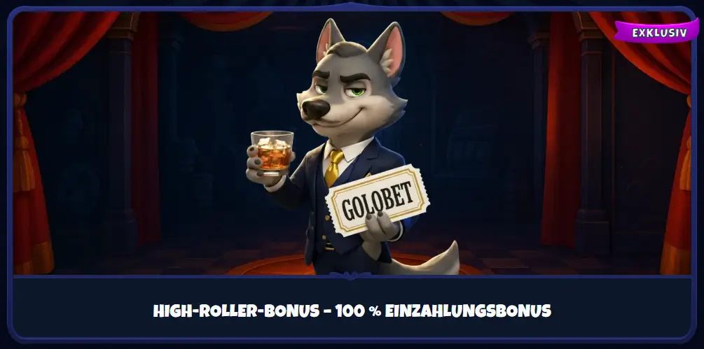 Golobet Casino High-Roller-Bonus